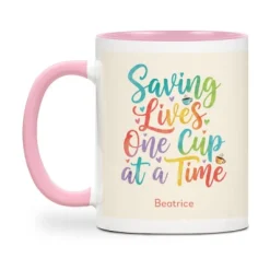 Saving Lives Photo Nurse Mug