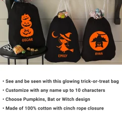 Say Boo! Reflective Treat Bags