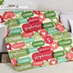 Say It In Style Plush Blanket