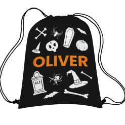 Scary Season Drawstring Treat Bag