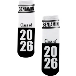 School Color Graduation Socks