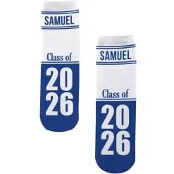 School Color Graduation Socks