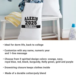 School Colors Laundry Bag