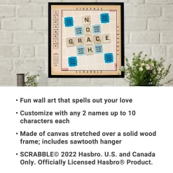 SCRABBLE® Couple Canvas
