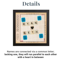 SCRABBLE® Couple Canvas
