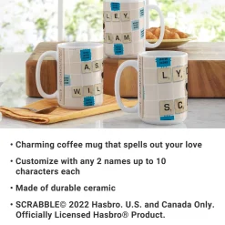 Scrabble® Couple Mug