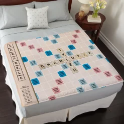 SCRABBLE® Couple Plush Blanket