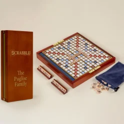 Scrabble Deluxe Wooden Travel Set