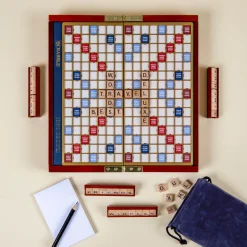 Scrabble Deluxe Wooden Travel Set