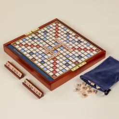 Scrabble Deluxe Wooden Travel Set