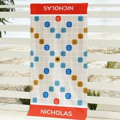 Scrabble® Gameboard Beach Towel