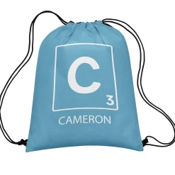 Scrabble® Initial with Name Drawstring Bag