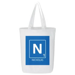 Scrabble® Initial with Name Tote Bag