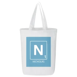 Scrabble® Initial with Name Tote Bag
