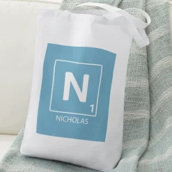Scrabble® Initial with Name Tote Bag