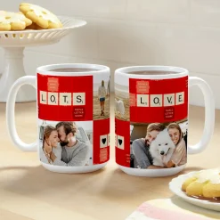 Scrabble® Lots of Love Photo Mug