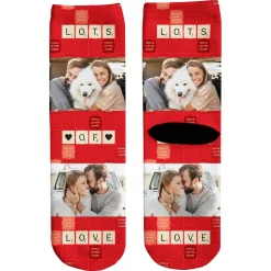 Scrabble® Lots of Love Photo Socks