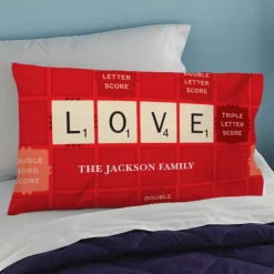 Scrabble® Lots of Love Pillow Case