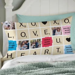 Scrabble® Love You Pillow Case