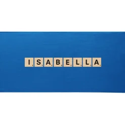 Scrabble® Tiles Name Beach Towel