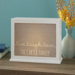 Scripted Live, Laugh, Love Accent Light