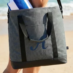 Script Initial Vila Tote Bag Cooler