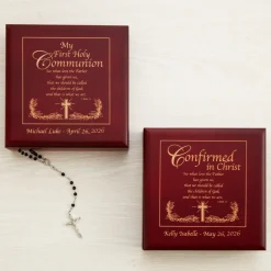 Scripture Communion & Confirmation Keepsake Box
