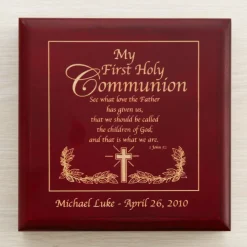 Scripture Communion & Confirmation Keepsake Box