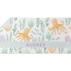 Sea Creatures Beach Towel