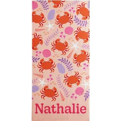 Sea Creatures Beach Towel