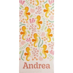 Sea Creatures Beach Towel
