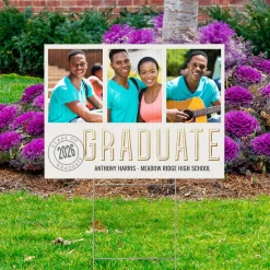 Seal of Success Graduation Photo Yard Sign