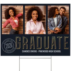 Seal of Success Graduation Photo Yard Sign