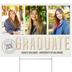 Seal of Success Graduation Photo Yard Sign