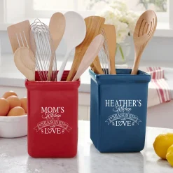 Seasoned With Love Utensil Holder