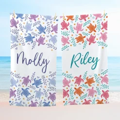 Sea Turtles Beach Towel