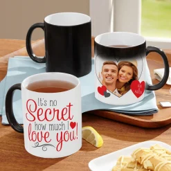 Secret Love Note Photo Color Changing Mug