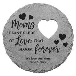 Seeds of Love Heart Garden Stone