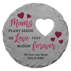 Seeds of Love Heart Garden Stone