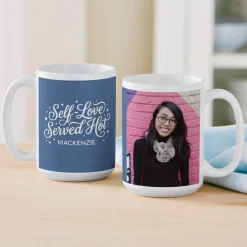 Self-Love Served Hot Photo Mug