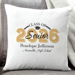 Senior Pride Graduation Throw Pillow
