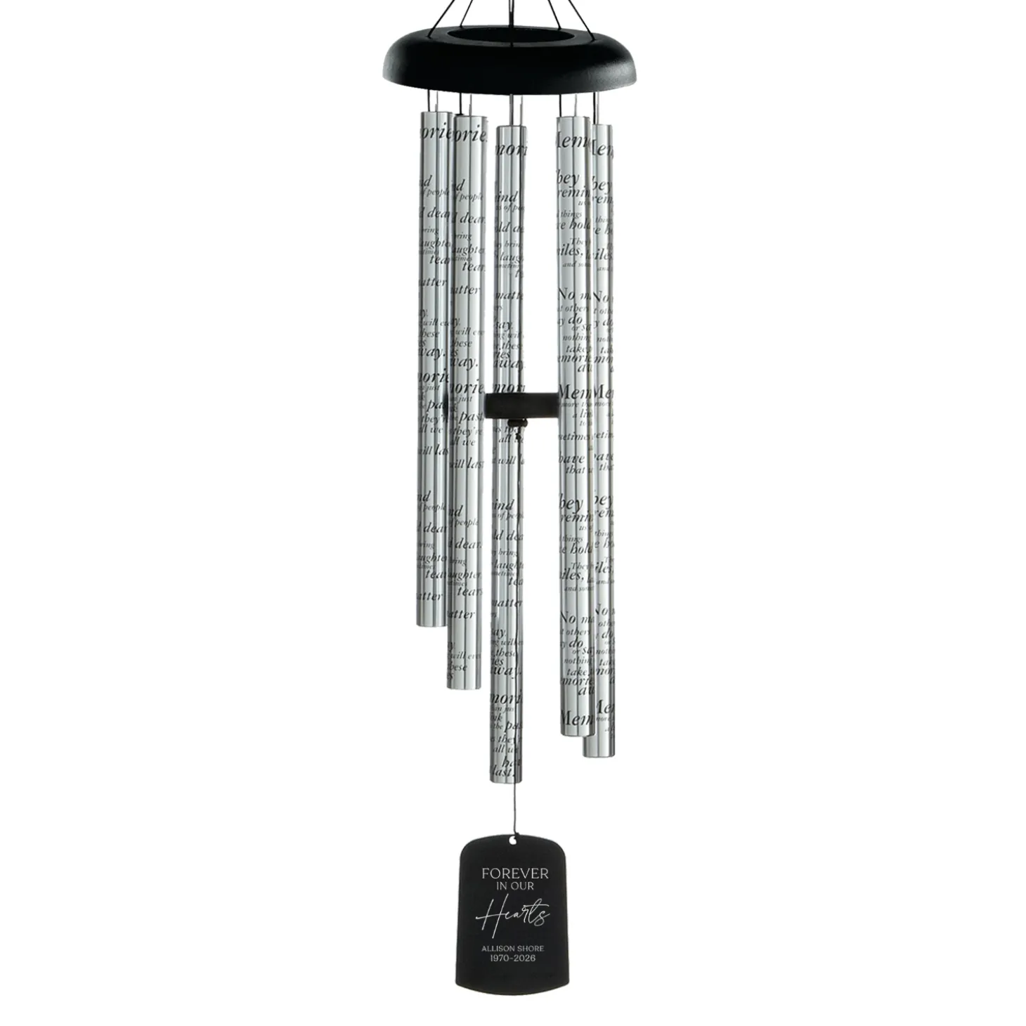 Serenity Remembrance Memorial Sonnet 44 Inch Wind Chime