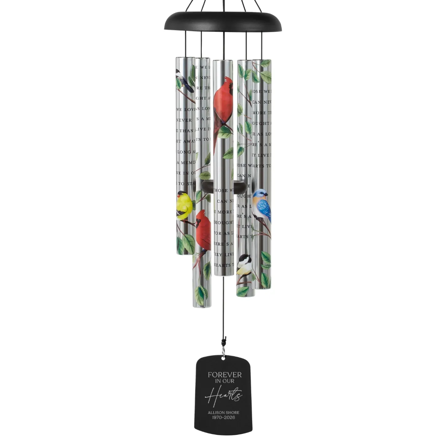 Serenity Remembrance Memorial Sonnet 36 Inch Wind Chime
