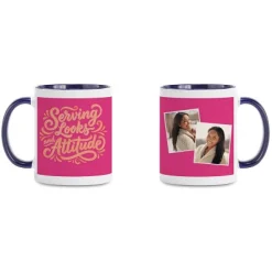 Serving Looks Funny Photo Mug