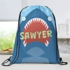 Shark Drawstring Bag