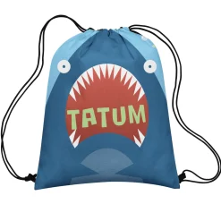 Shark Drawstring Bag