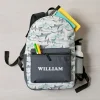 Shark Print Backpack