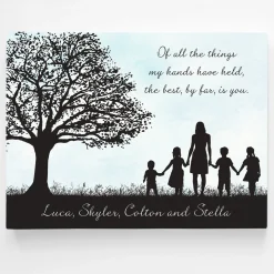 She Holds My Heart Canvas