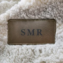 Sherpa Stripe Plush Blanket