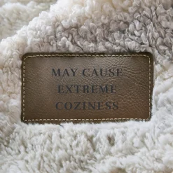 Sherpa Stripe Plush Blanket